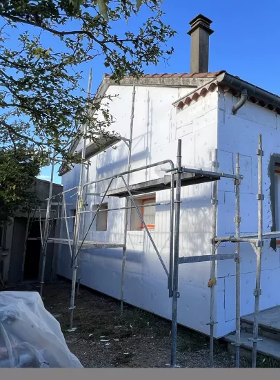 Isolation de façade 