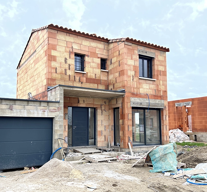 travaux de ravalement de façade à Milhaud