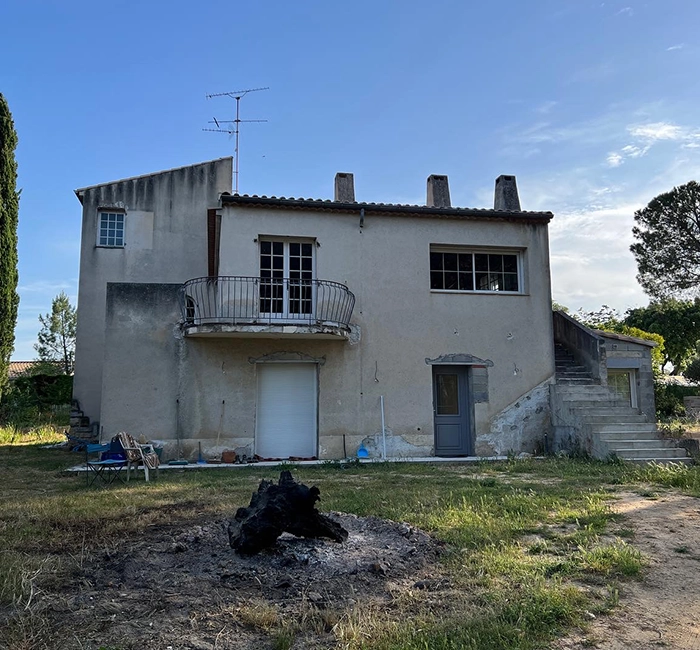 Travaux de réparation des fissures sur façade
